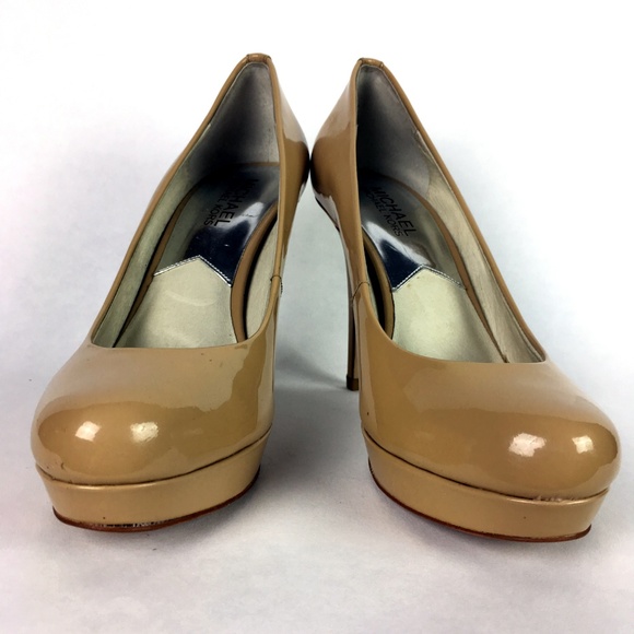 MICHAEL Michael Kors Ionna Platform Nude Pump 7 - Picture 5 of 8